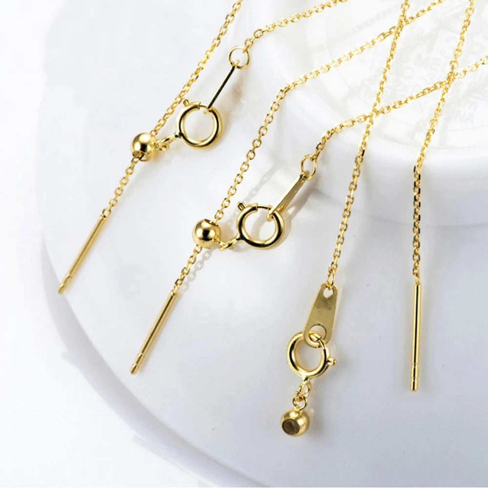 Collar Lariat Dorado