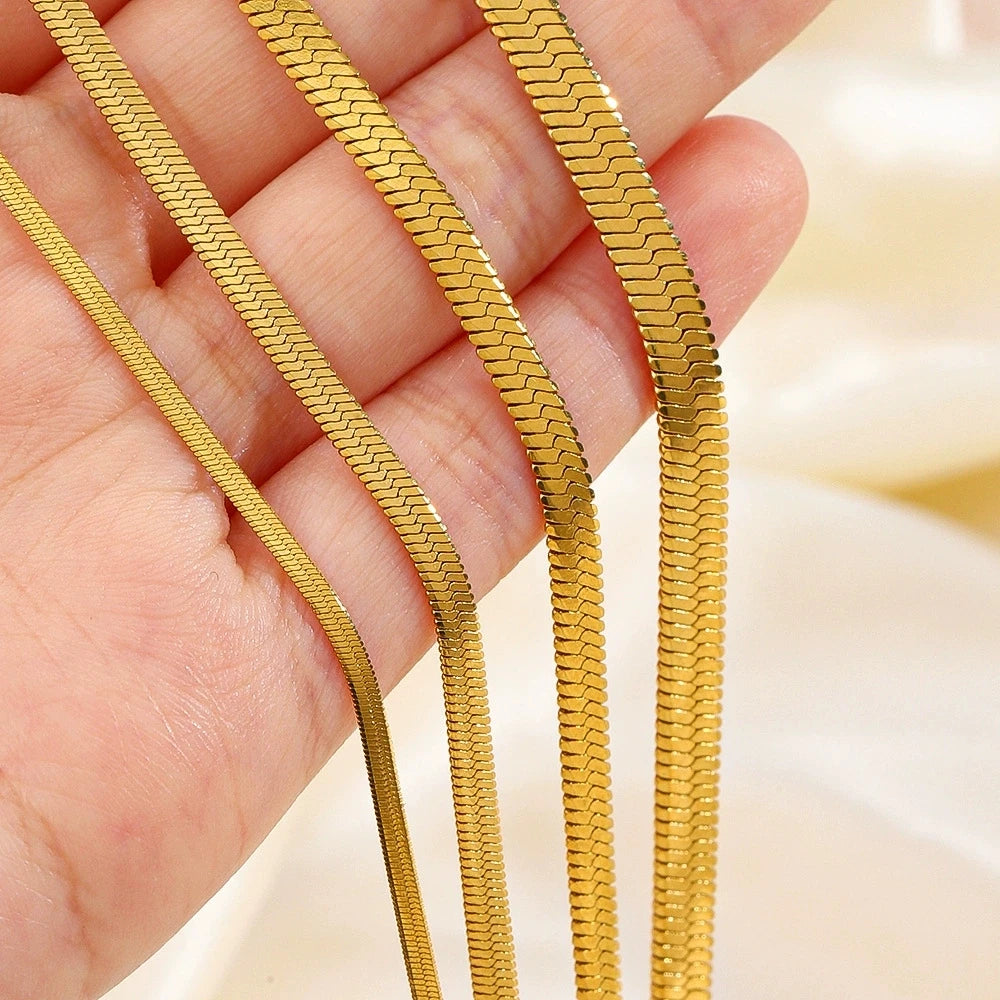 Collar Cadena Espiga Dorada